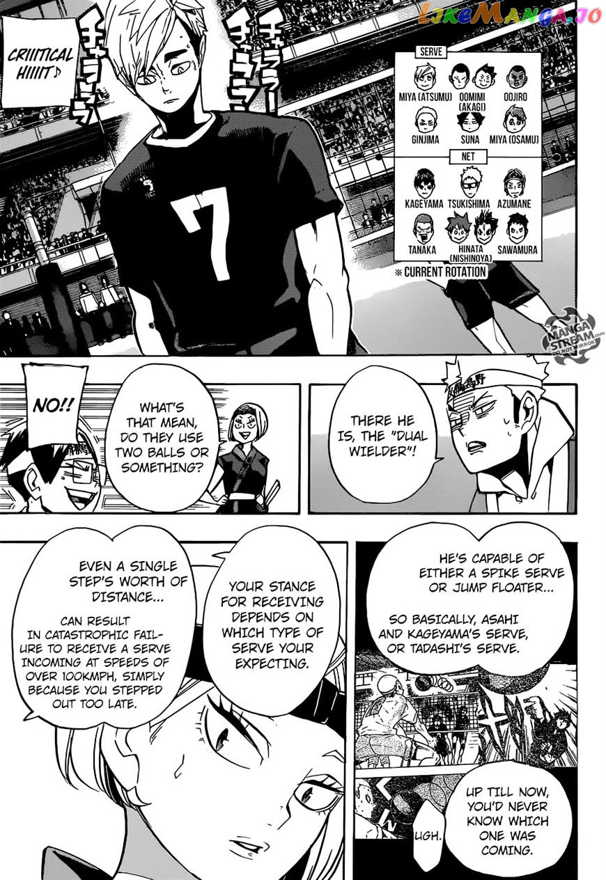 Haikyuu!!, Chapter 253 image 05